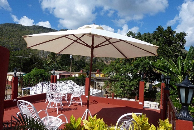 'Roof terrace' Casas particulares are an alternative to hotels in Cuba.